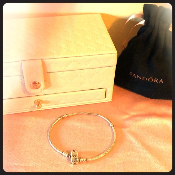 Pandora Jewelry - Pandora Silver Charm Bracelet Pandora Jewelry - Pandora Silver Charm Bracelet